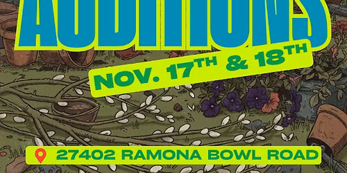 Auditions for "The Prized Garden of Beaverton Proper"