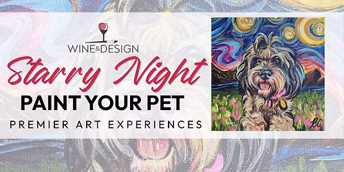 Starry Night Van Gogh Paint YOUR Pet!