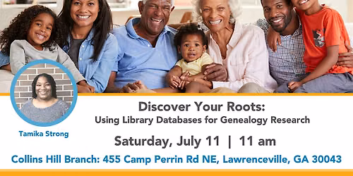 Discover Your Roots: Using Library Databases for Genealogy Research