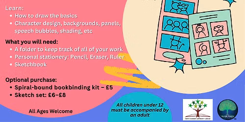 Cartoon, Comic & Manga Art Workshop Part 2.2- FREE