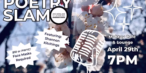 SCPS Presents: April 2026 Slam! ft Shannon Kitchings 