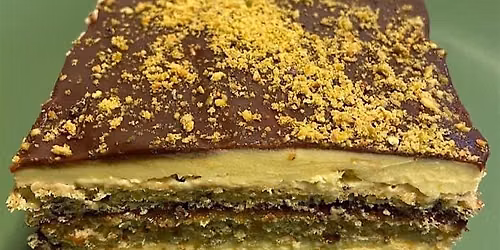 Annie's Signature Sweets  FRENCH BAKING 101-PISTACHIO OPERA TORTE