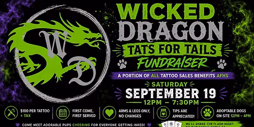 Wicked Dragon Tats For Tails