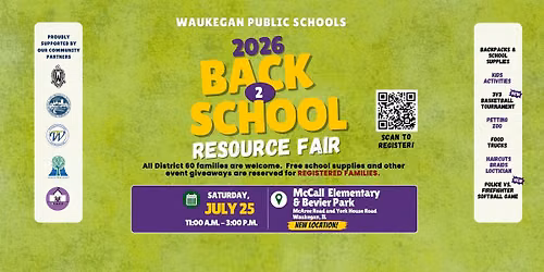 2026 Back-to-School Resource Fair