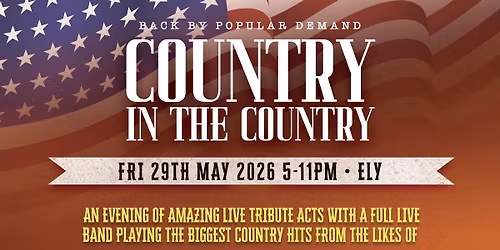 COUNTRY in the COUNTRY - ELY 2026