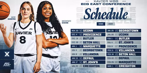 Xavier Musketeers at Creighton Bluejays Womens Basketball