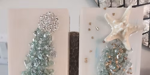 Resin Fireglass Tree. $45. W/ Vilma 