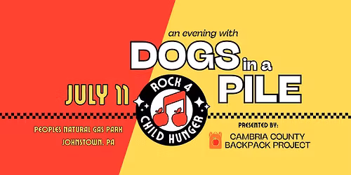 Rock 4 Child Hunger: An Evening with Dogs In A Pile