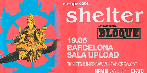 Shelter (19\/06\/2026) BARCELONA