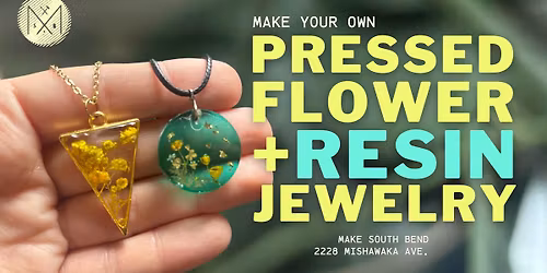Pressed Flower Resin Jewelry