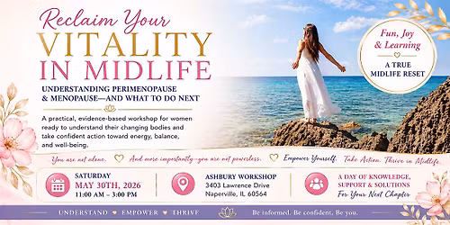 Reclaim Your Vitality in Midlife: Understanding Perimenopause & Menopause