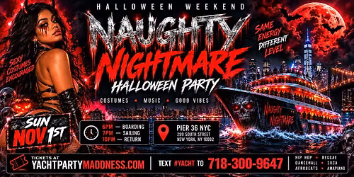 NAUGHTY NIGHTMARE \u2014 HALLOWEEN WEEKEND NYC!