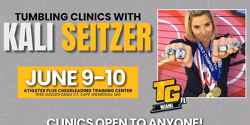 Kali Seitzer Tumbling Clinics