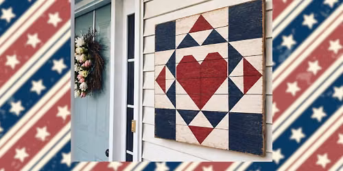 SOLD OUT - Past Times at Glidden: Heart of America Barn Quilt Workshop