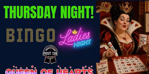 Queen of Hearts and BINGO!!