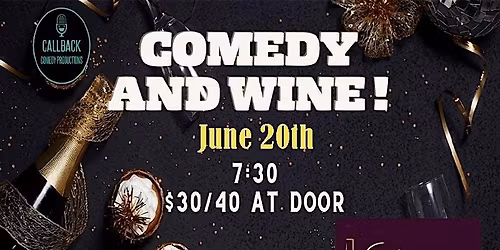 City Vino Hosts a Night of Stand up Comedy