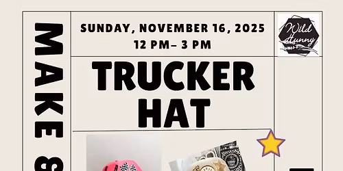 Make and Take Trucker Hats