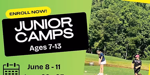 \u26f3\ufe0f Junior Golf Camps Are Back! \ud83c\udf1f
