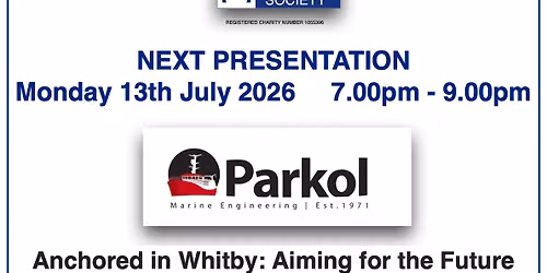 July Presentation - Parkol: Anchored in Whitby: Aiming for the Future