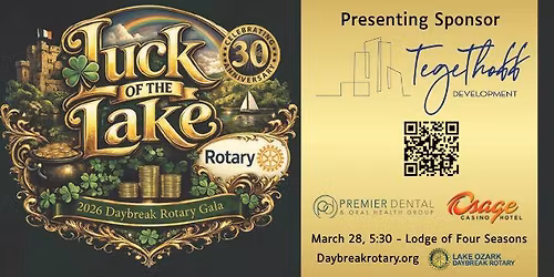 Daybreak Rotary Gala - Luck of the Lake!