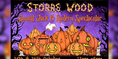 \ud83c\udf83 Storrs Woodland Annual Jack O'Lantern Spectacular! \ud83c\udf83