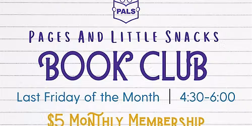Pages and Little Snacks Book Club September Meeting
