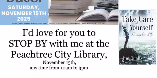 AUTHOR EXPO @ PEACHTREE CITY LIBRARY