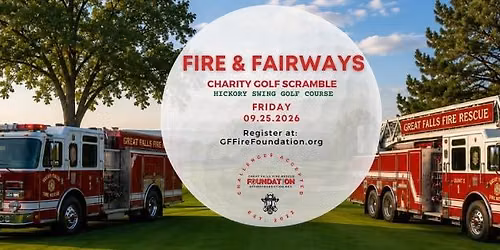 Fire and Fairways Charity Golf Tournament