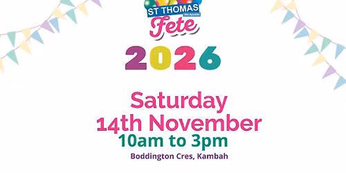 St Thomas the Apostle Fete 2026
