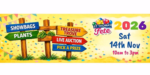 St Thomas the Apostle Fete 2026