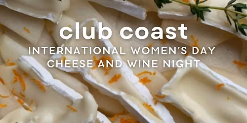 Cheese and Wine Night for International Women's Day