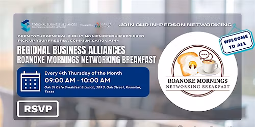 RBA - Roanoke Mornings Networking Breakfast