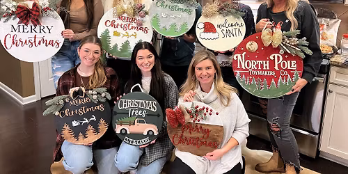 Christmas Door Hanger Workshop