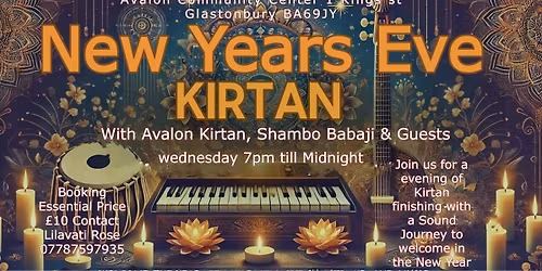 New Years Eve Glastonbury Kirtan