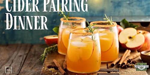 Cider Pairing Dinner