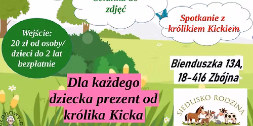 Poszukiwania wielkanocnych jajeczek w Siedlisku Rodzina 