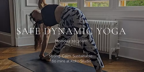 Safe Dynamic Yoga \u2014 Monday 10:30am