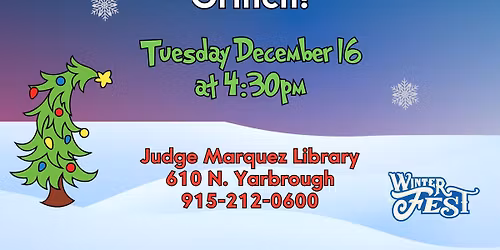 Grinch Storytime