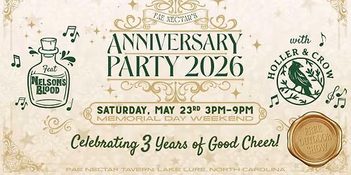 Fae Nectar's 3rd Anniversary Party