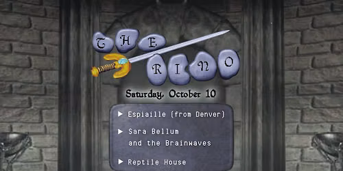 Espiaille | Sara Bellum & The Brainwaves | Reptile House