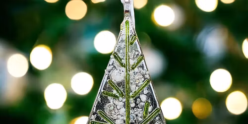 Make Your Own Fused Glass Christmas Tree Ornament 
