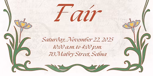 Sturdivant Hall Artisan Fair