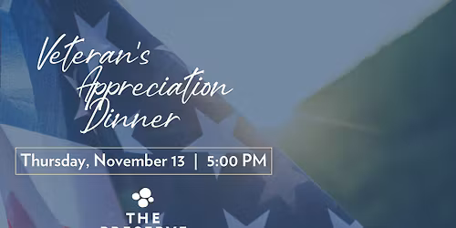 Veteran's Appreciation Dinner