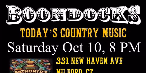 Boondocks Country Dance Party returns to Anthony D\u2019s