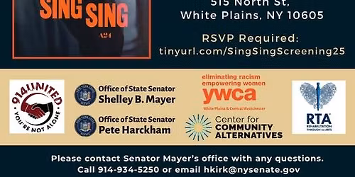 Special Screening of "Sing Sing" followed by Panel Discussion