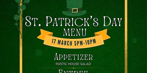 St Patrick's day Dinner
