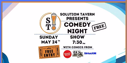 Free Comedy Night at Solution Tavern