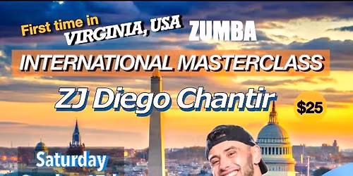 ZUMBA \ud83c\udde6\ud83c\uddf7ZJ DIEGO CHANTIR FROM ARGENTINA TO FALLS CHURCH, VA