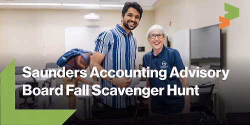 Saunders Accounting Advisory Board Scavenger Hunt