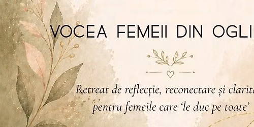 Retreat Vocea Femeii din Oglind\u0103